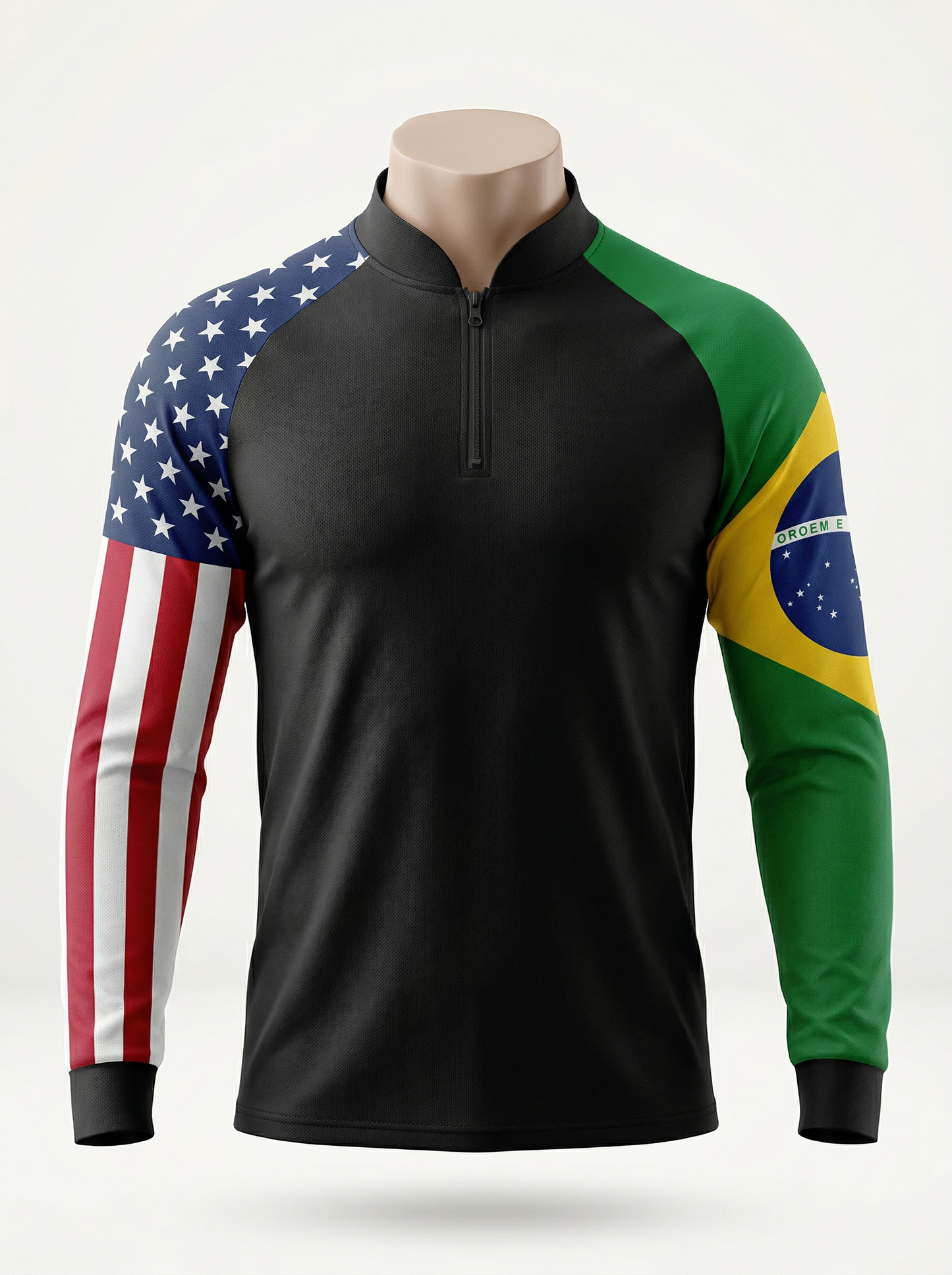 Kit 3 Camisas Manga Longa | Brasil x EUA | Compre 1 Leve 3