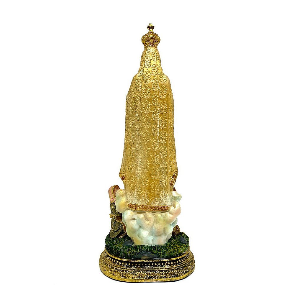 Nossa Senhora de Fátima 21,6 cm Com Pastorinhos