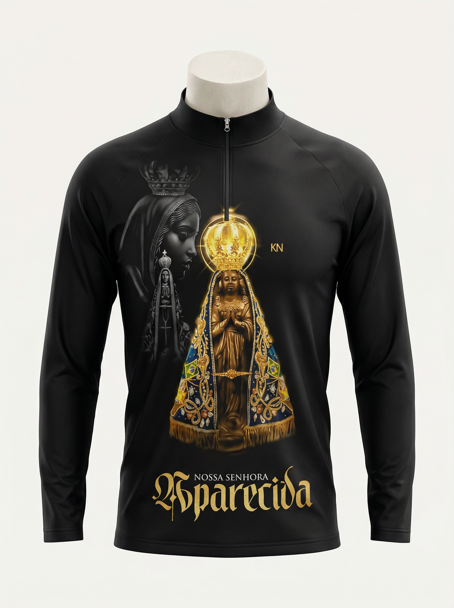 Kit 3 Camisas Manga Longa | Nossa Senhora Aparecida | Compre 1 Leve 3
