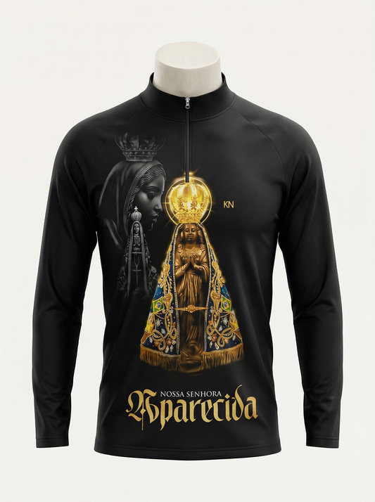 Kit 3 Camisas Manga Longa | Nossa Senhora Aparecida | Compre 1 Leve 3