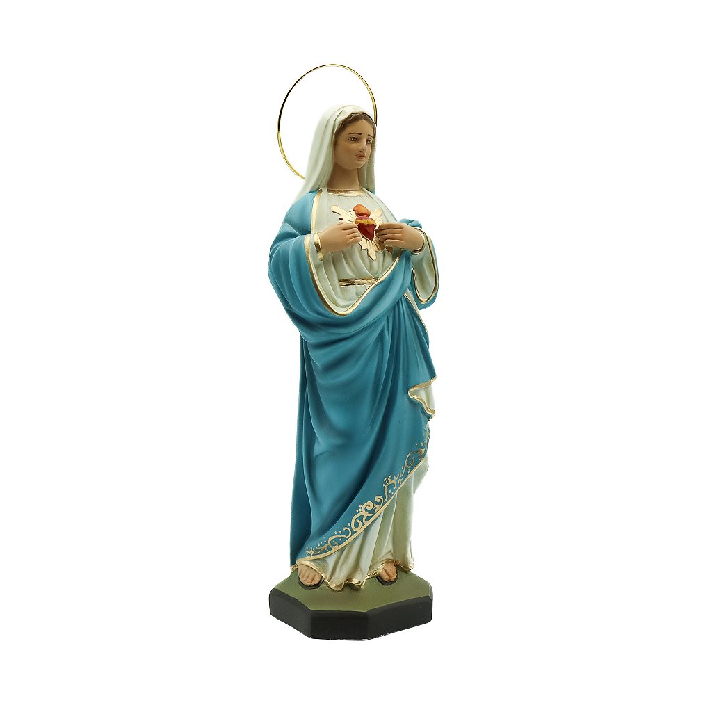 Imaculado Coração de Maria 31 cm - Colorido
