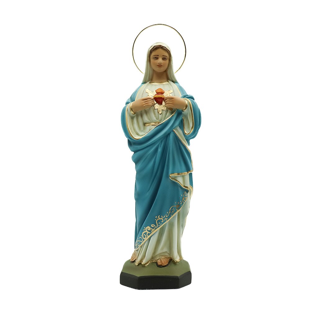 Imaculado Coração de Maria 31 cm - Colorido