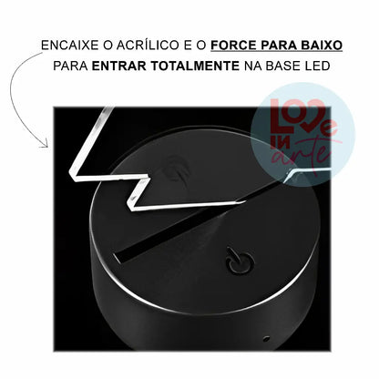 Compre 1 Leve 2  |  Luminária Oração Ave Maria Nossa Senhora Aparecida