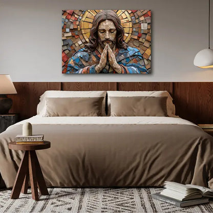 Compre 1 Leve 2 | Quadro Premium Jesus Cristo Orando
