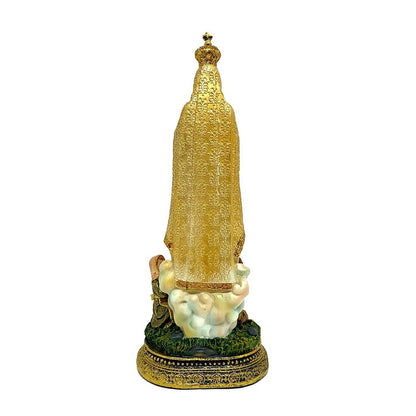 Nossa Senhora de Fátima 21,6 cm Com Pastorinhos
