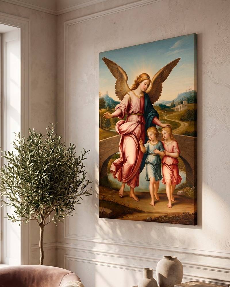 Quadro Anjo da Guarda 120x80