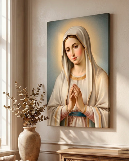 Quadro Nossa Senhora de Fátima 120x80