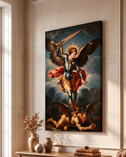 Quadro São Miguel Arcanjo 120x80